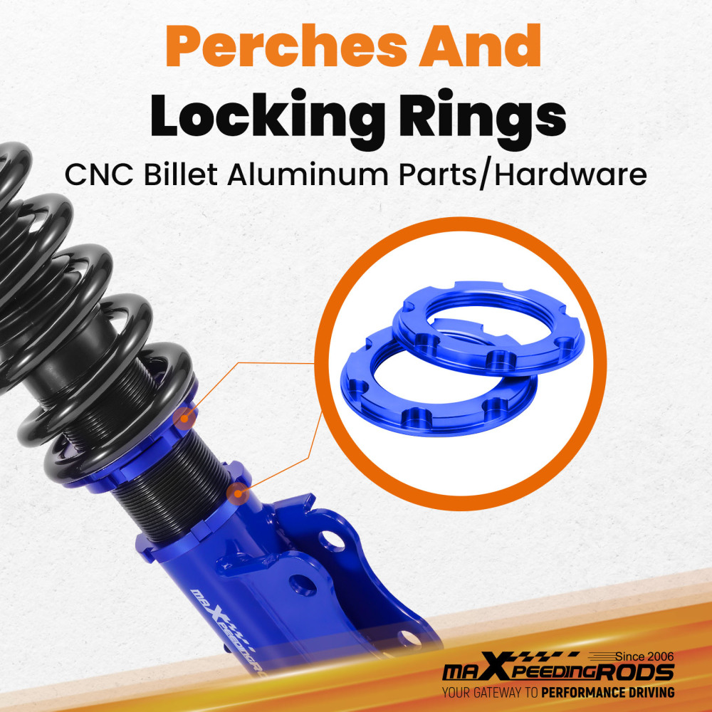 Coilover Suspension Struts compatible for Mitsubishi Lancer EVO 7 8 9 Sedan Coilovers 02-07