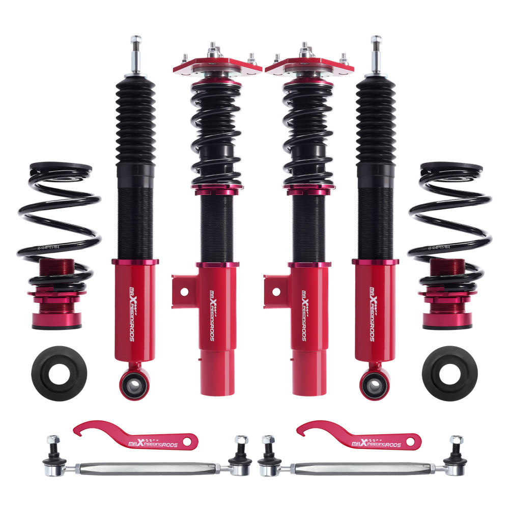 MaXpeedingrods Coilover Shock Suspension Kit for Volkswagen Jetta MK5 MK6 06-17