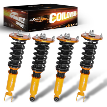 Coilover compatible for Toyota Supra JZA80 compatible for Lexus SC300 SC400 3.0L 93-98 Coilover Shock Struts Kits  Lowering Kit