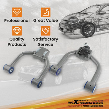 24 Way Damper Coilovers SuspensionControl Arms Kit compatible for Lexus IS300 2001-2005