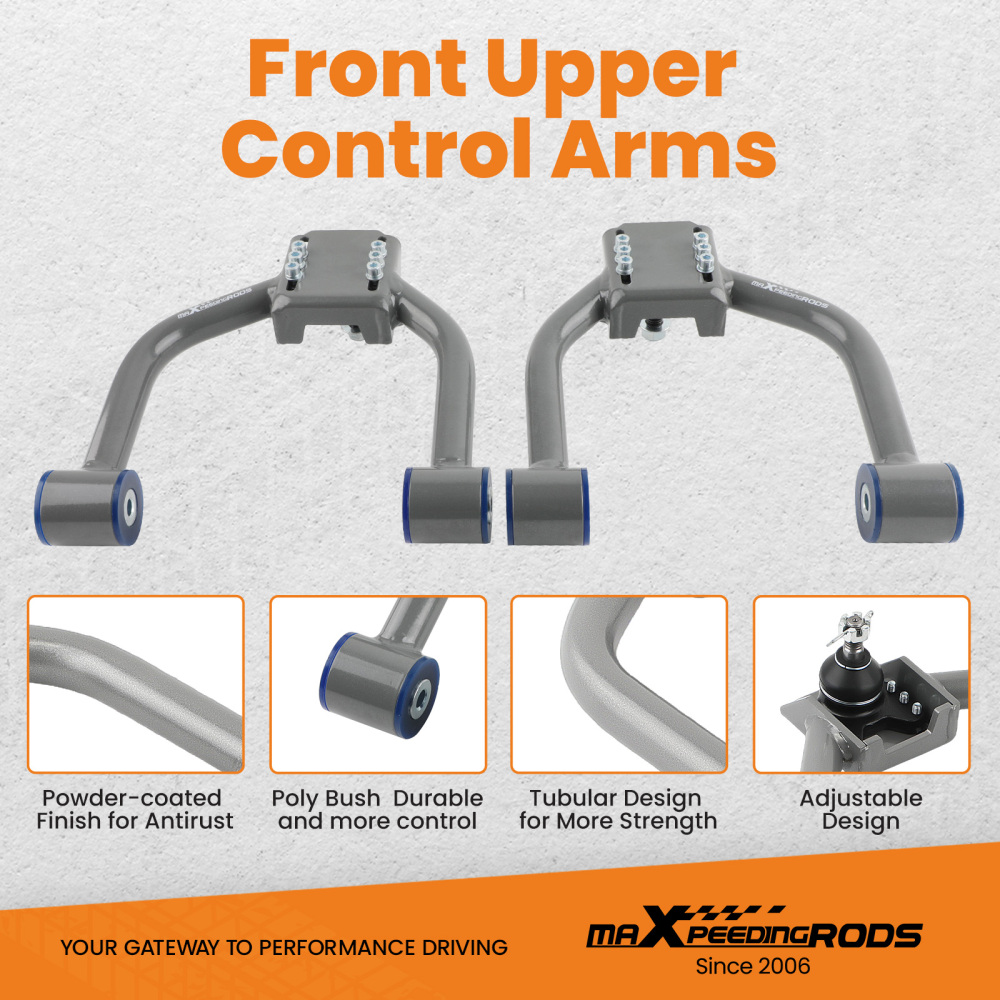 24 Way Damper Coilovers SuspensionControl Arms Kit compatible for Lexus IS300 2001-2005