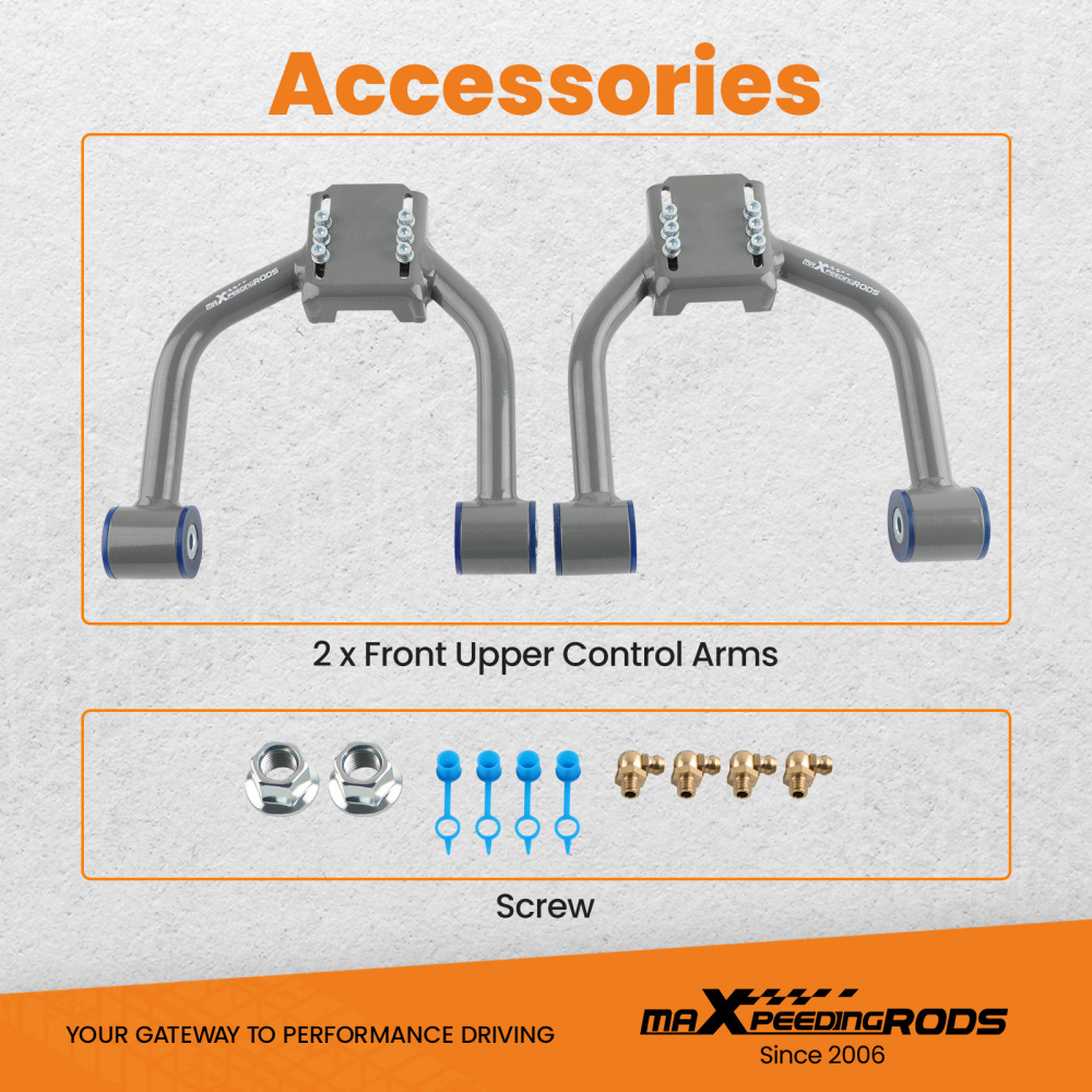 24 Way Damper Coilovers SuspensionControl Arms Kit compatible for Lexus IS300 2001-2005