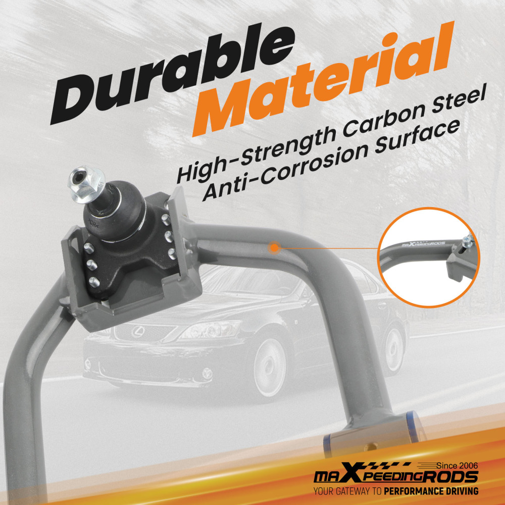 24 Way Damper Coilovers SuspensionControl Arms Kit compatible for Lexus IS300 2001-2005