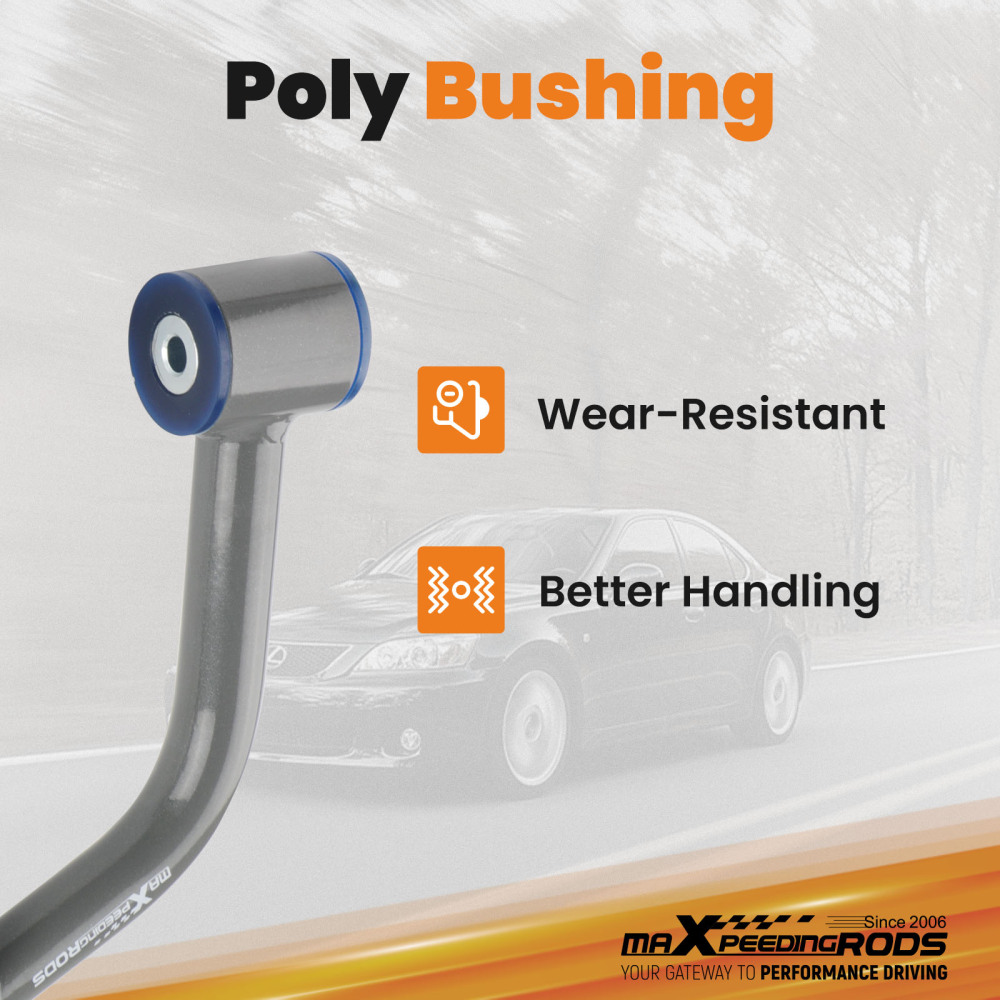 24 Way Damper Coilovers SuspensionControl Arms Kit compatible for Lexus IS300 2001-2005