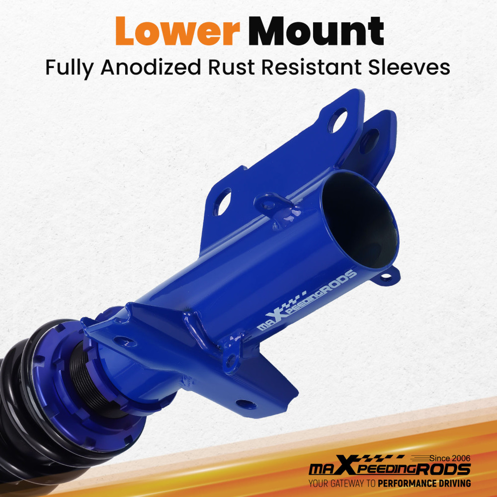 ADJUSTABLE COILOVER SUSPENSION KIT compatible for FORD MUSTANG GT S-197 2005-2014