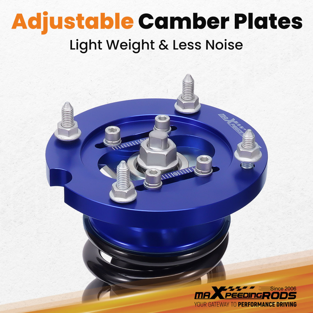 ADJUSTABLE COILOVER SUSPENSION KIT compatible for FORD MUSTANG GT S-197 2005-2014