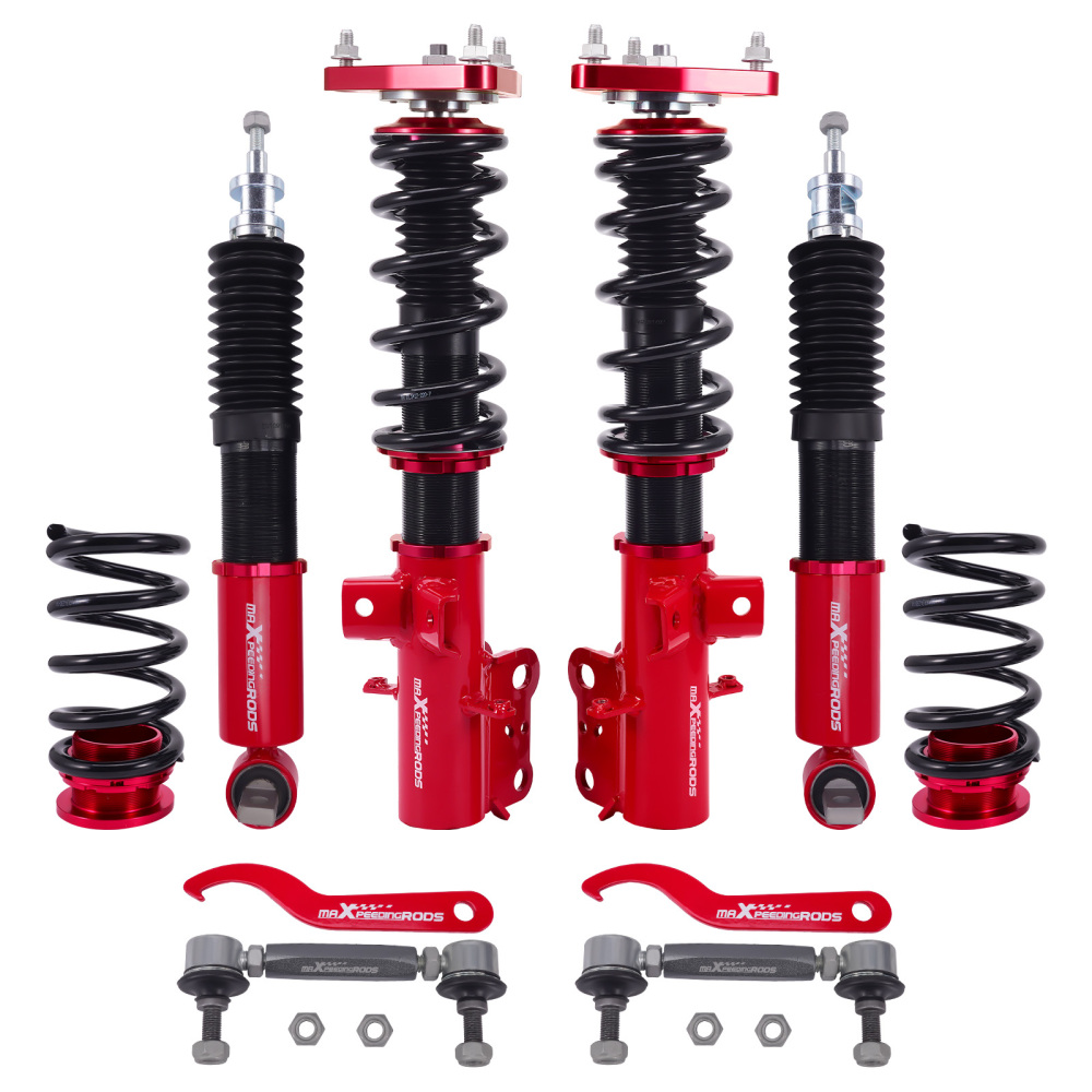 MaXpeedingrods Full Coilovers Adjustable Lowering Kit compatible for Ford Mustang 2015-2023