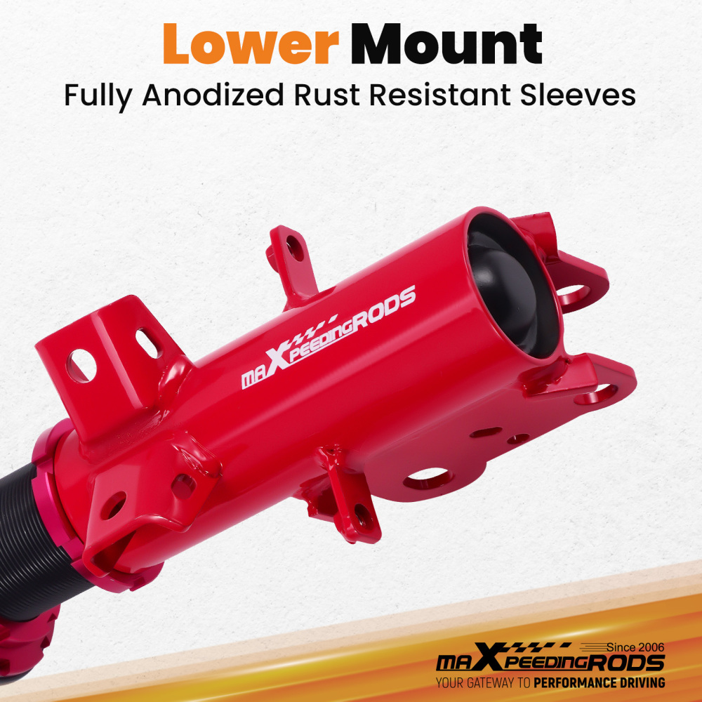 MaXpeedingrods Full Coilovers Adjustable Lowering Kit compatible for Ford Mustang 2015-2023