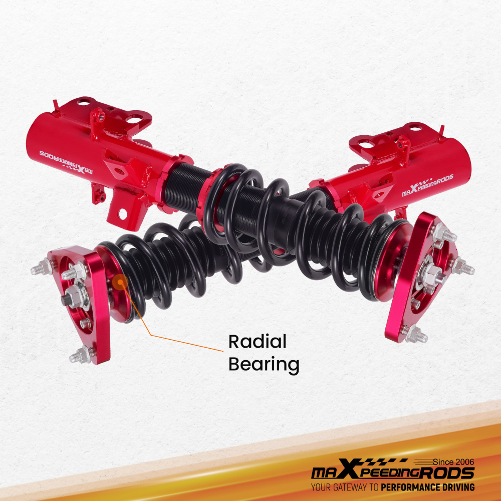 MaXpeedingrods Full Coilovers Adjustable Lowering Kit compatible for Ford Mustang 2015-2023