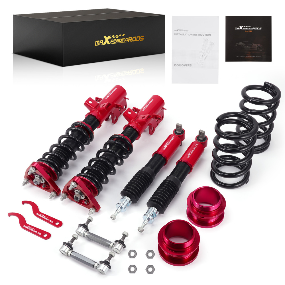 MaXpeedingrods Coilovers Suspension w/ Camber Plates compatible for Ford Mustang 2015-21