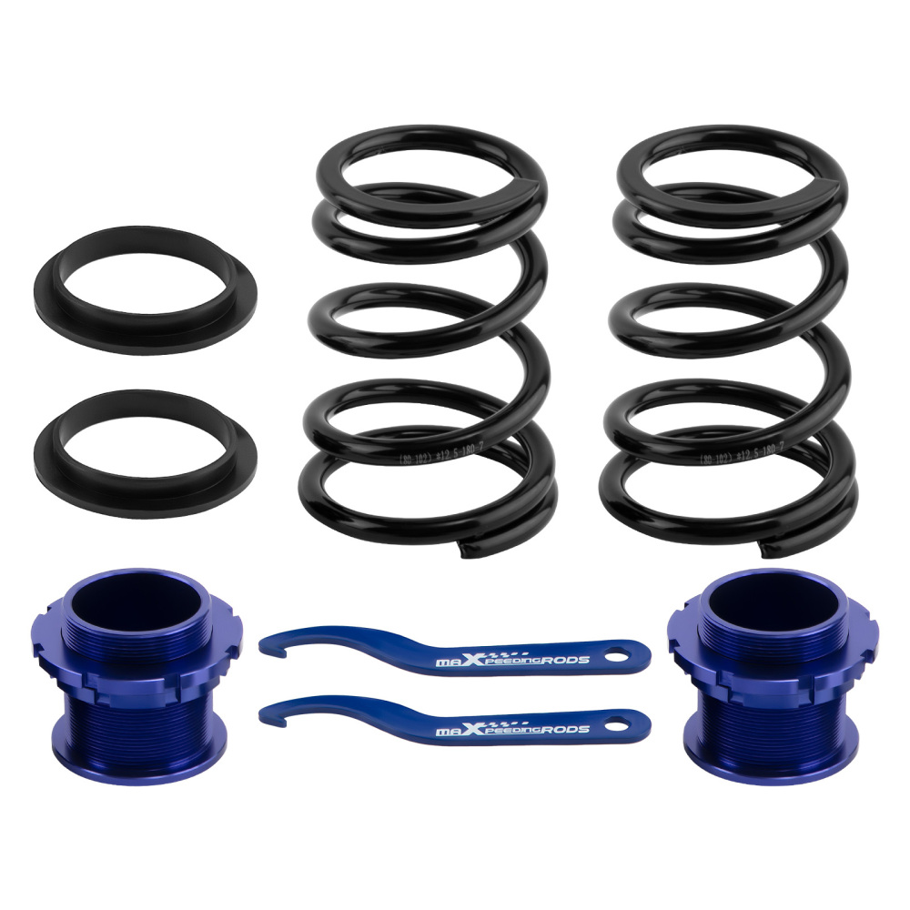 Coilover Lowering Kit compatible for Ford Mustang Base SN95 1994-2004 Front Camber Plate