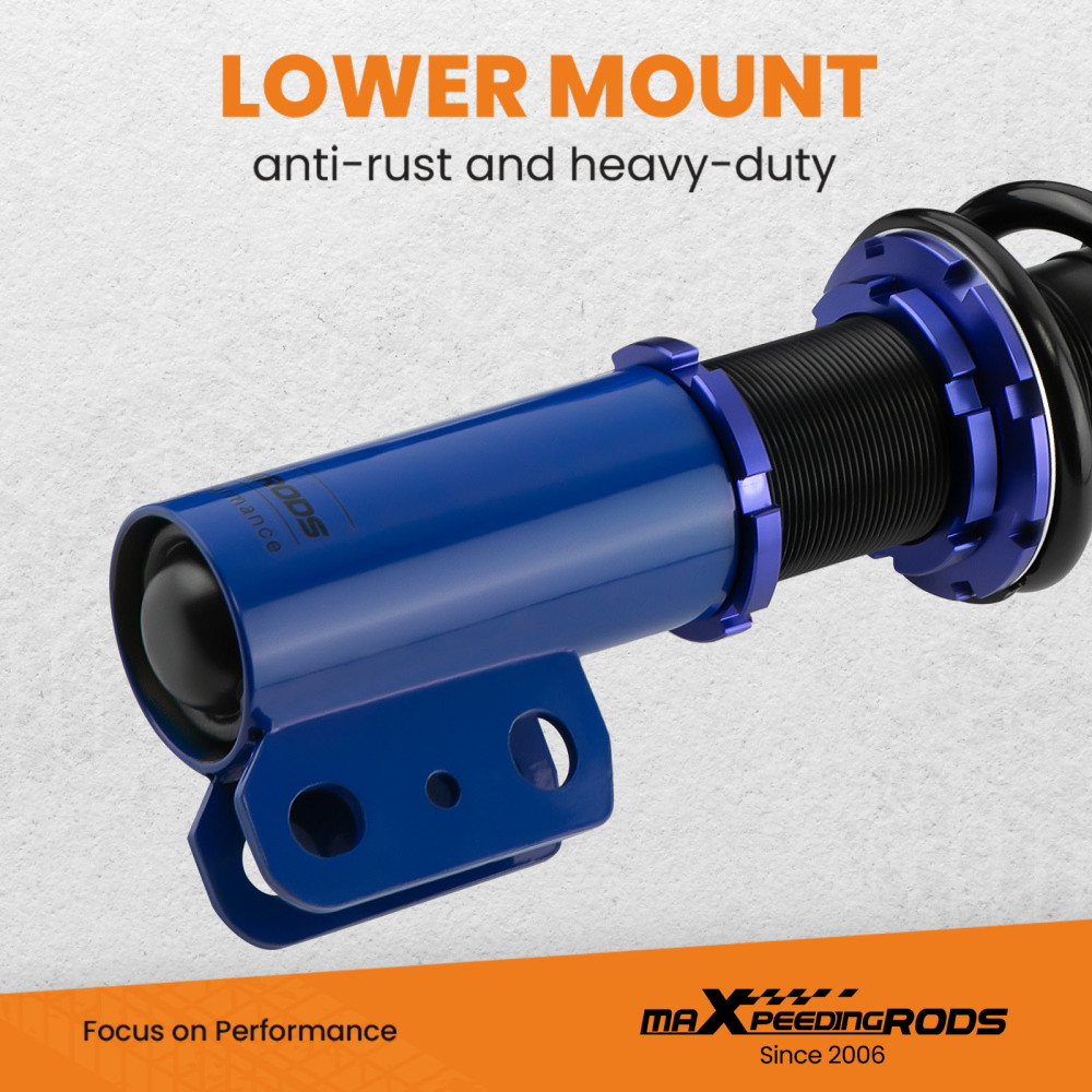 Coilover Lowering Kit compatible for Ford Mustang Base SN95 1994-2004 Front Camber Plate