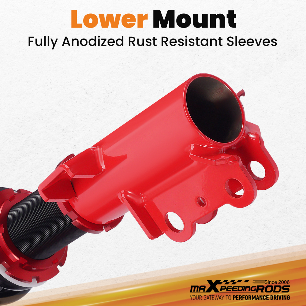 MaXpeedingrods Coilover Shocks Struts Springs Kit compatible for Chevrolet Sonic 2012-2020