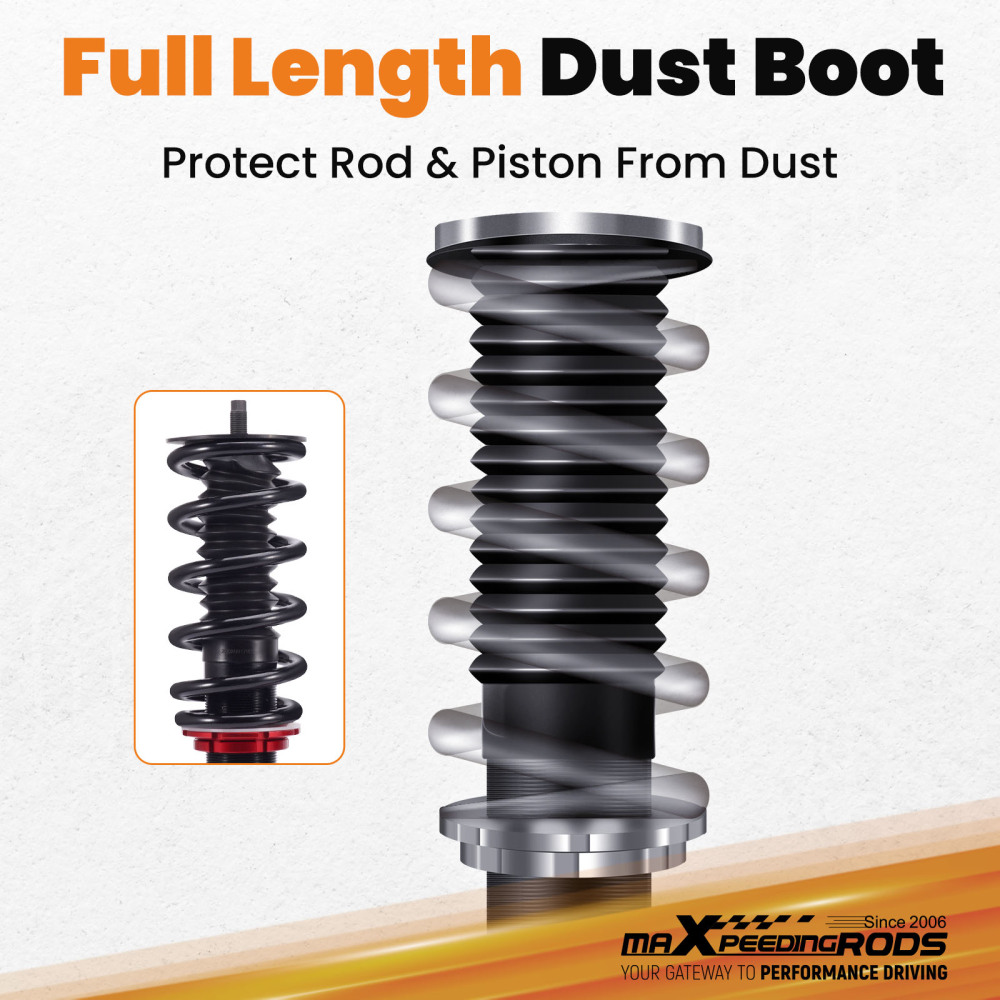 MaXpeedingrods Coilover Shocks Struts Springs Kit compatible for Chevrolet Sonic 2012-2020