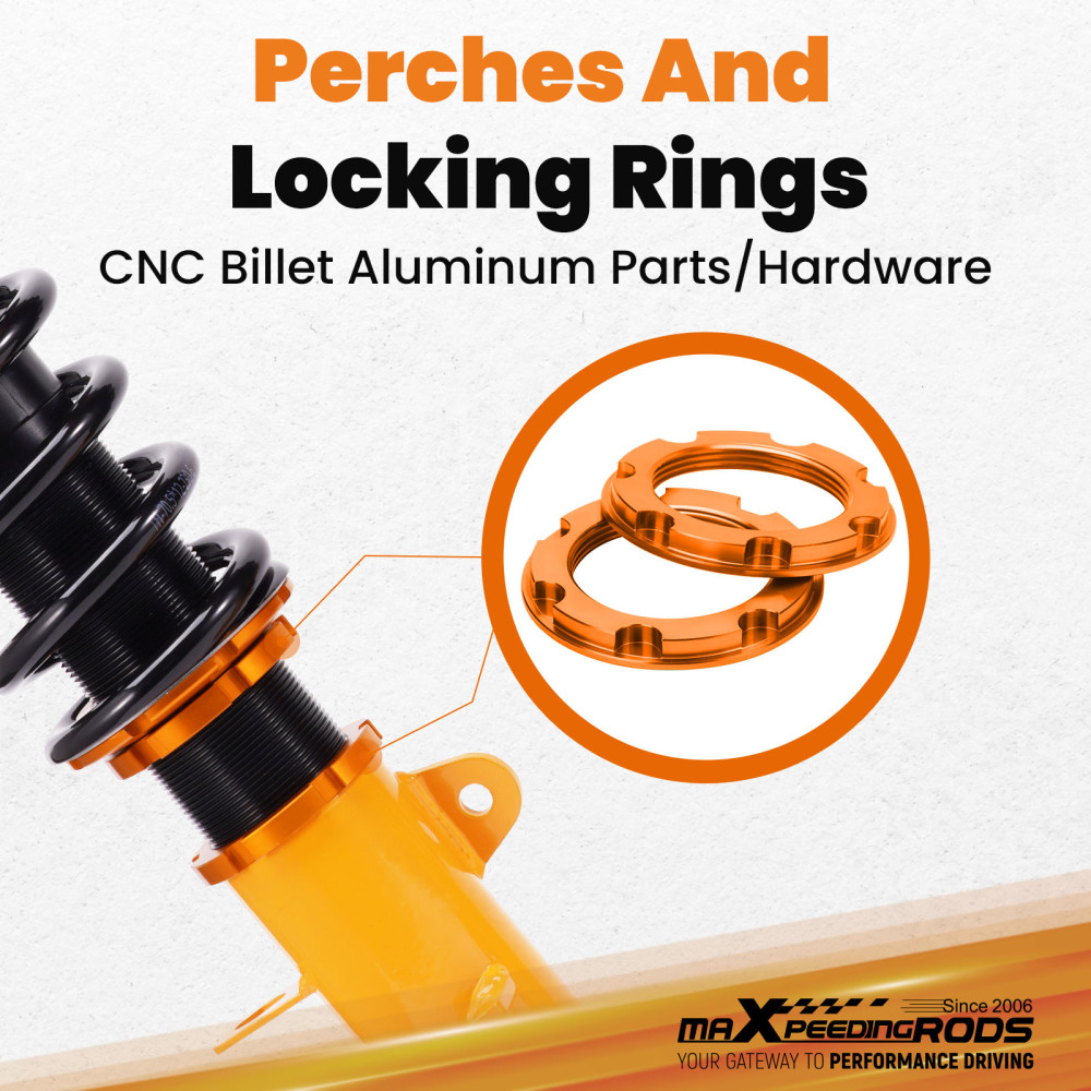 Altezza regolabile Ammortizzatori Sospensione Kit compatibile per Toyota Corolla E90 E10 E11 Lowering Kit