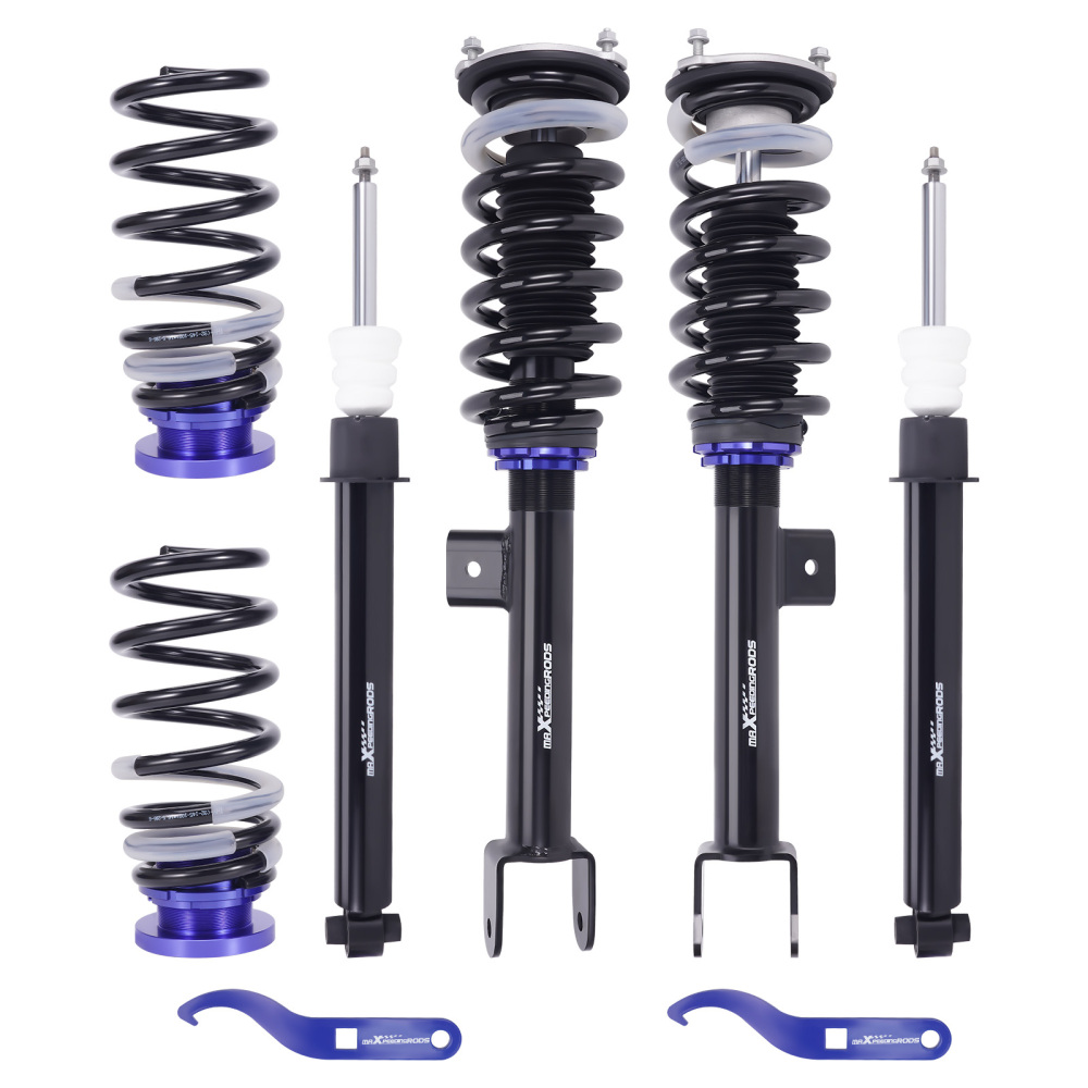 MaXpeedingrods Coilovers Lowering Kit compatible for Tesla model Y 2020+ RWD Height Adjustable