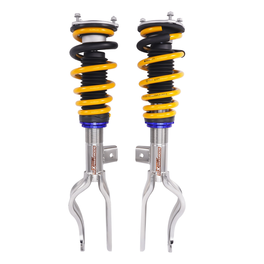 24 Way Damper Coilovers Strut Kit w/ EIBACH Springs compatible for Tesla model 3 2017+ AWD