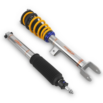 24 Step Damper Coilovers Strut Kit w/ EIBACH Springs compatible for Tesla model 3 2017+ RWD