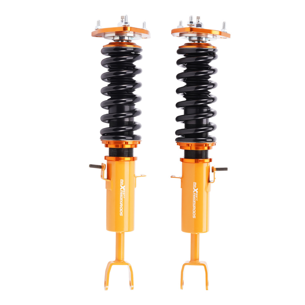24 Click Damper Coilovers compatible for Nissan 350Z 03-08 compatible for Infiniti G35 Coupe Sedan 2003-06