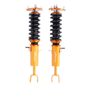 24 Click Damper Coilovers compatible for Nissan 350Z 03-08 compatible for Infiniti G35 Coupe Sedan 2003-06