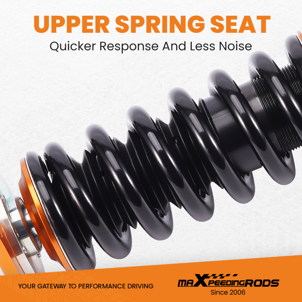 24 Click Damper Coilovers compatible for Nissan 350Z 03-08 compatible for Infiniti G35 Coupe Sedan 2003-06