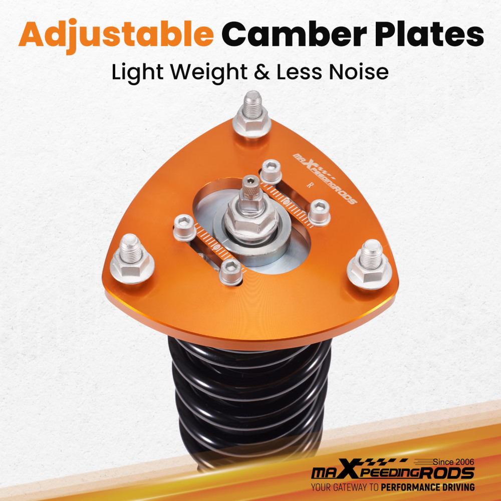 MaXpeedingrods Suspension Coilovers 24 Way Damping compatible for Honda Accord 2013-2017