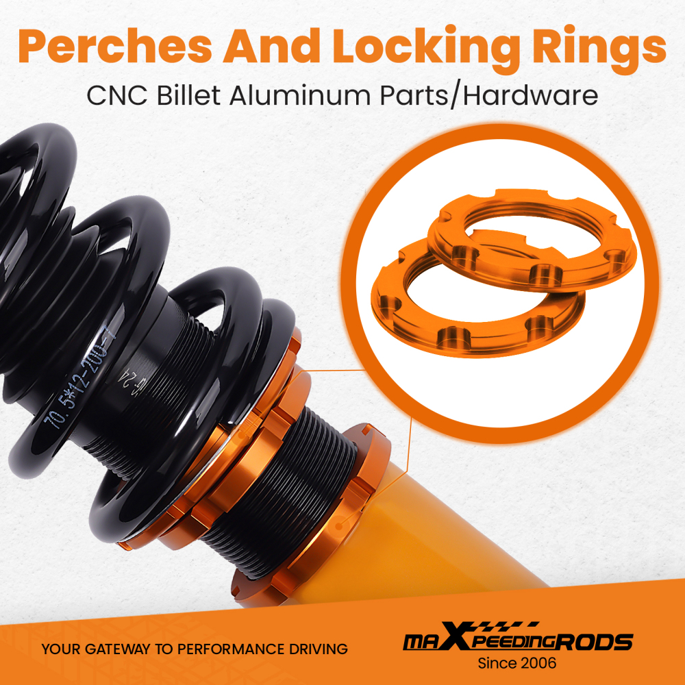 Coilovers Suspension Kit compatible pour Honda Accord V CC, CD 2.2 2.2i 1994-1997