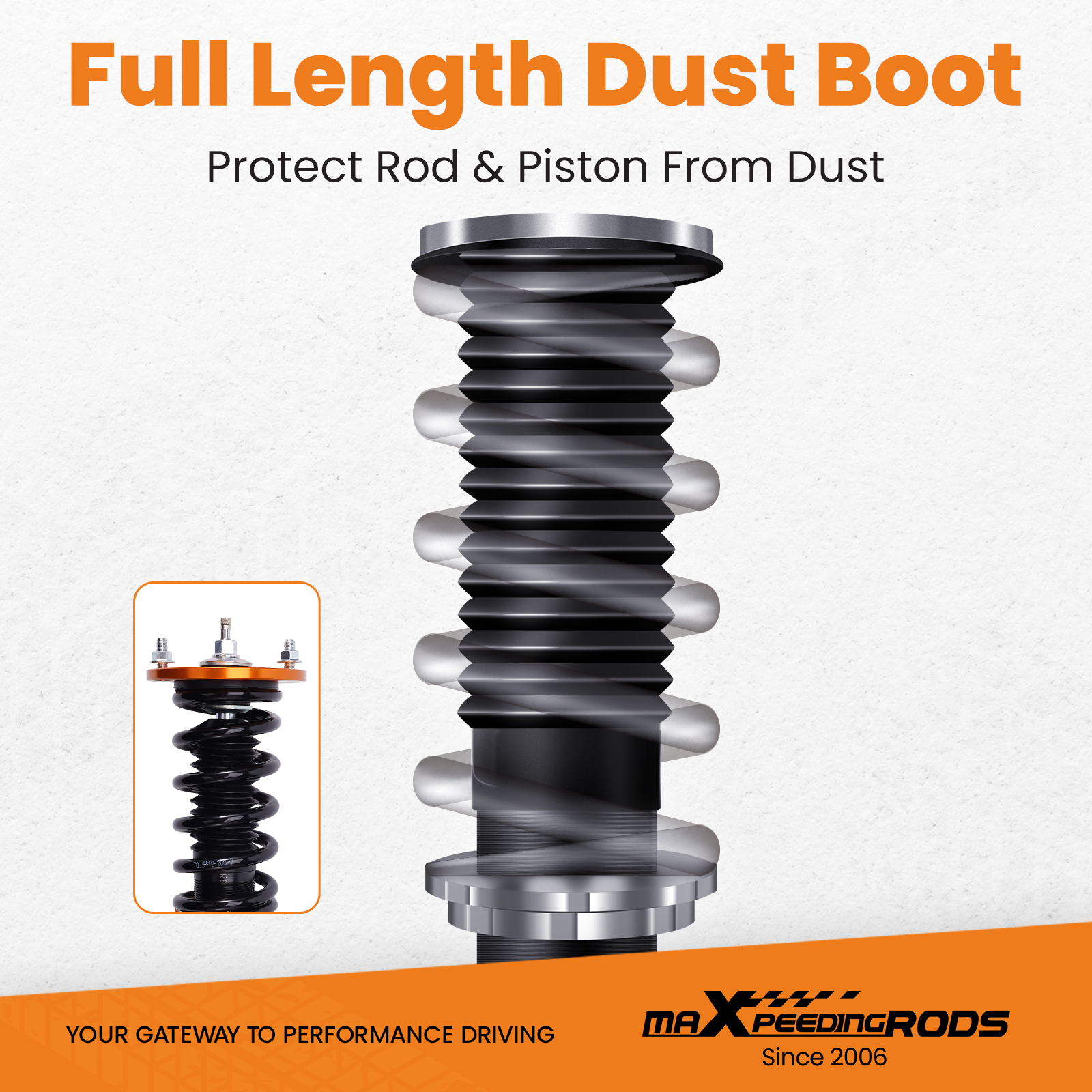 Coilover Kits compatible for Honda Accord 1990-1997 Shocks Struts