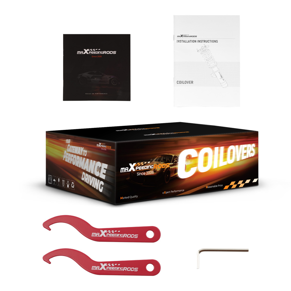 1998 - 2003 compatible for Honda Accord compatible for Acura TL CL Adjustable Damper Performance Coilovers