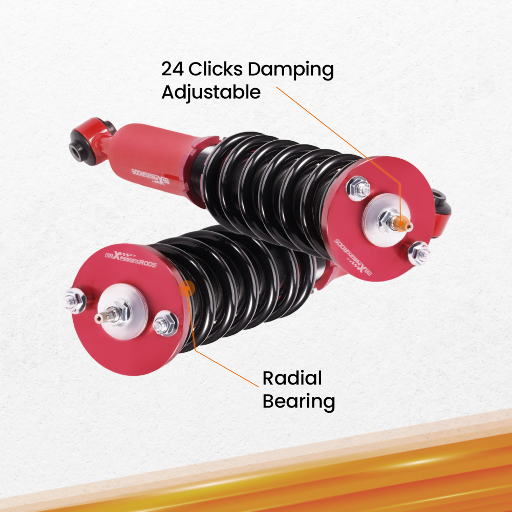 1998 - 2003 compatible for Honda Accord compatible for Acura TL CL Adjustable Damper Performance Coilovers