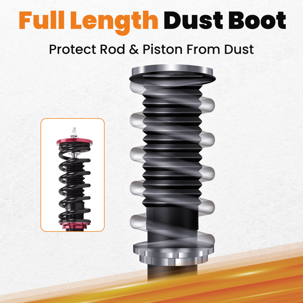 1998 - 2003 compatible for Honda Accord compatible for Acura TL CL Adjustable Damper Performance Coilovers