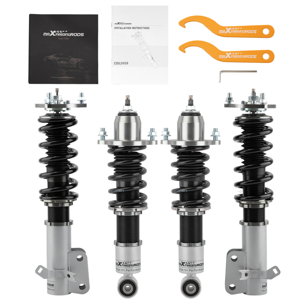 24 Click Damper Coilovers Lowering Kit Compatible for Honda CivicSI 01-05 EM2 ES ET