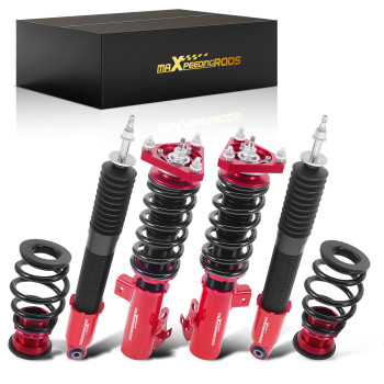Coilovers 24 Level Adjustable Damper Lowering Kit compatible for Honda Civic 2012-2015