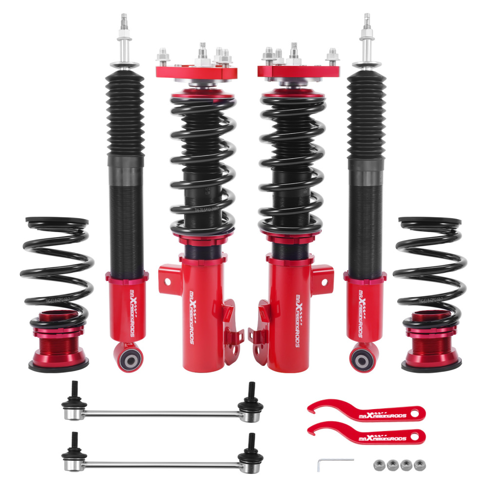 Coilovers 24 Level Adjustable Damper Lowering Kit compatible for Honda Civic 2012-2015