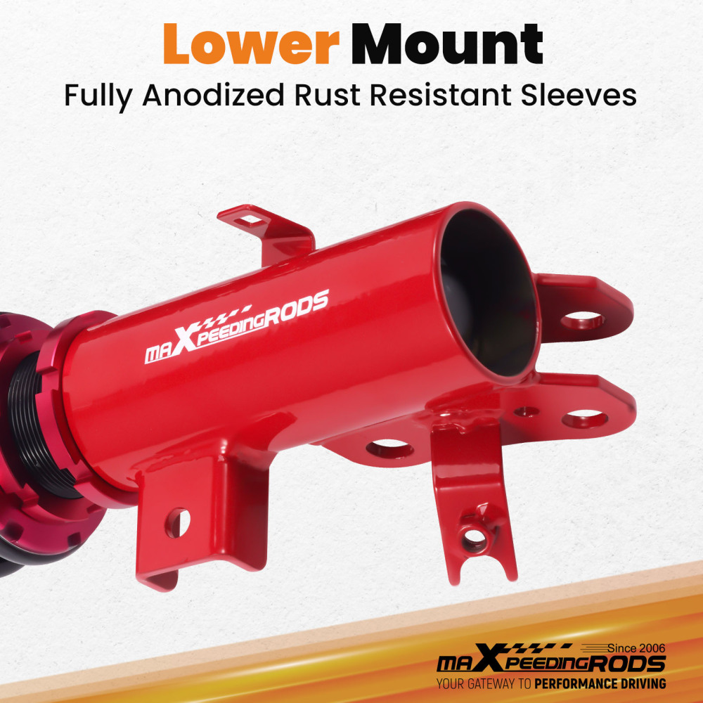 Coilovers 24 Level Adjustable Damper Lowering Kit compatible for Honda Civic 2012-2015