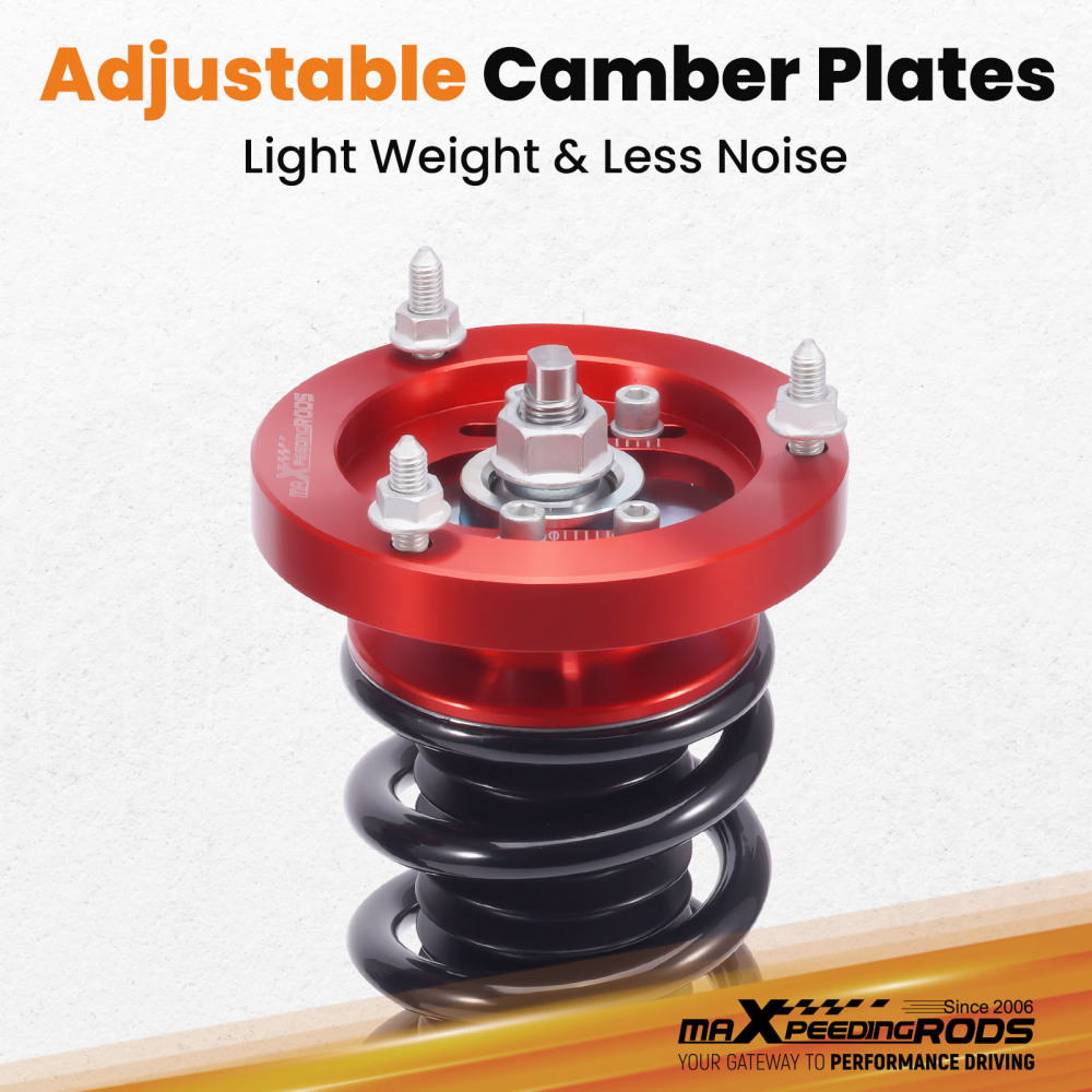 Amortisseurs Combinés Filetés compatible pour BMW 3 Series E46 1998 a 2005 berline 328i 318d