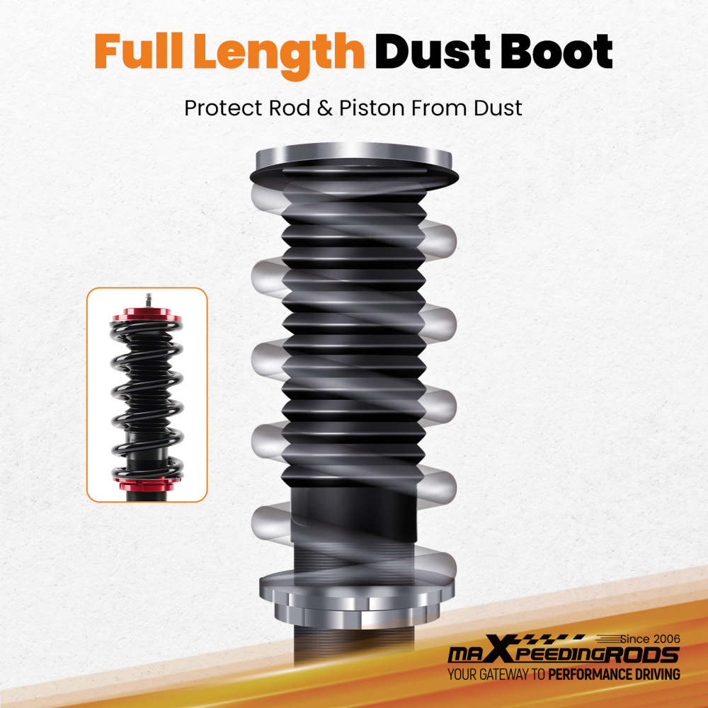 Coilovers Set compatible for Holden Commodore Ve Ute Sedan Wagon 24 Ways Adjustable Damper Lowering Kit