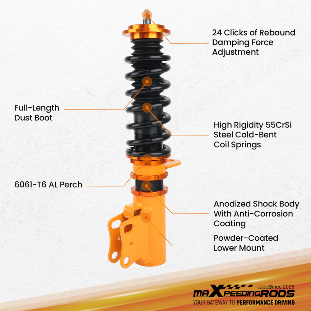 Adjustable Damper Coilover compatible for Holden Commodore VR VS Sedan 1993-1997