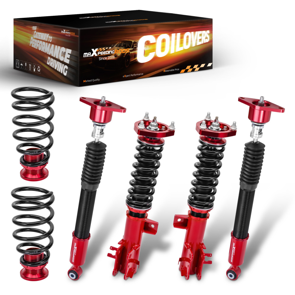 MaXpeedingrods 24 Way Damper Coilover Suspension Kit compatible for Mazda 3 BM/BN 2014-2018
