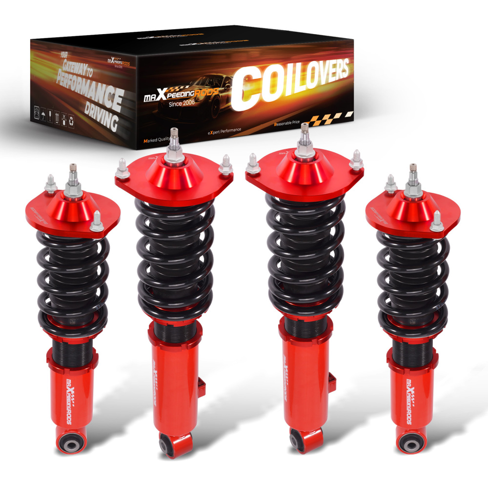 Coilover Spring Shock Assembly Kit compatible for Mazda Miata MX-5 MX5 NA 1.6L1.8L 89-98
