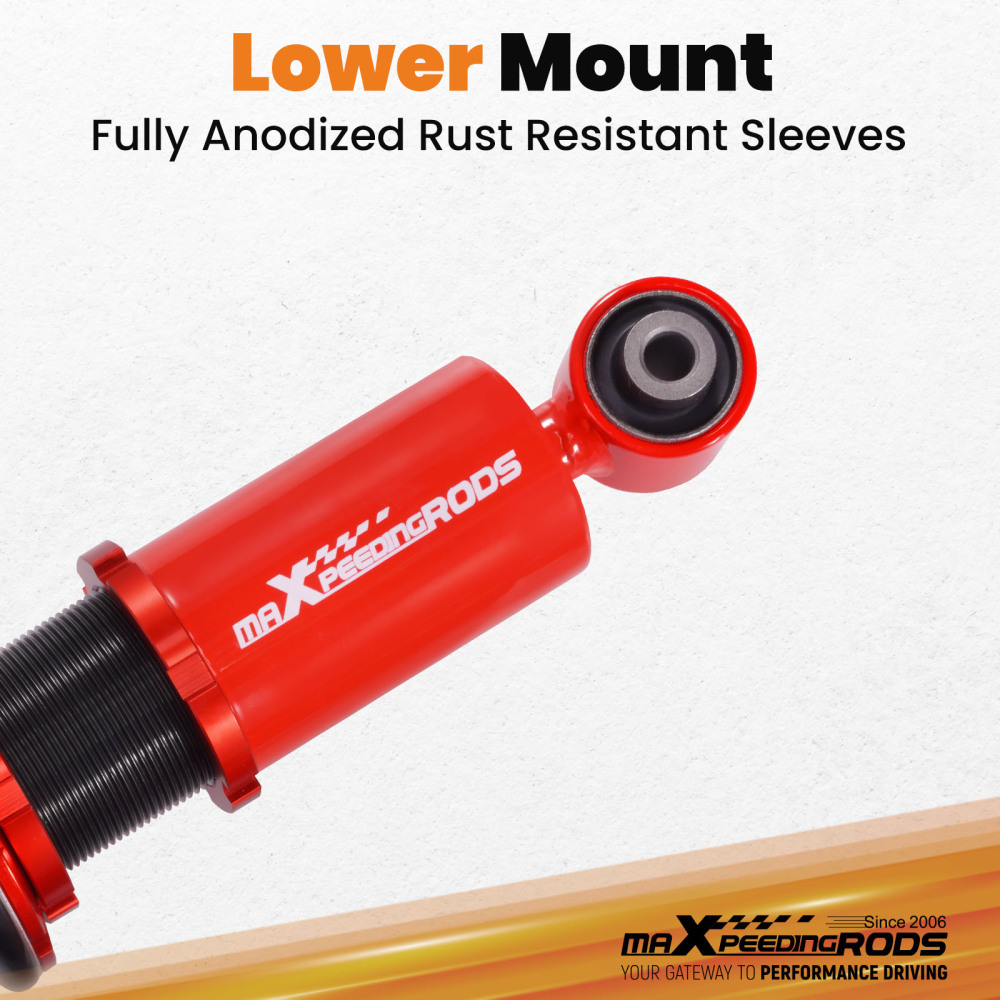 Coilover Spring Shock Assembly Kit compatible for Mazda Miata MX-5 MX5 NA 1.6L1.8L 89-98