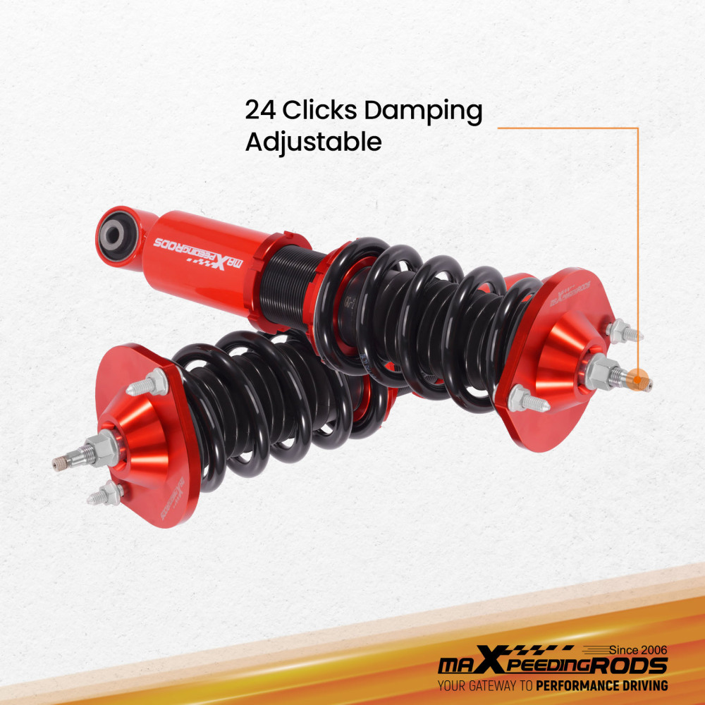Coilover Spring Shock Assembly Kit compatible for Mazda Miata MX-5 MX5 NA 1.6L1.8L 89-98