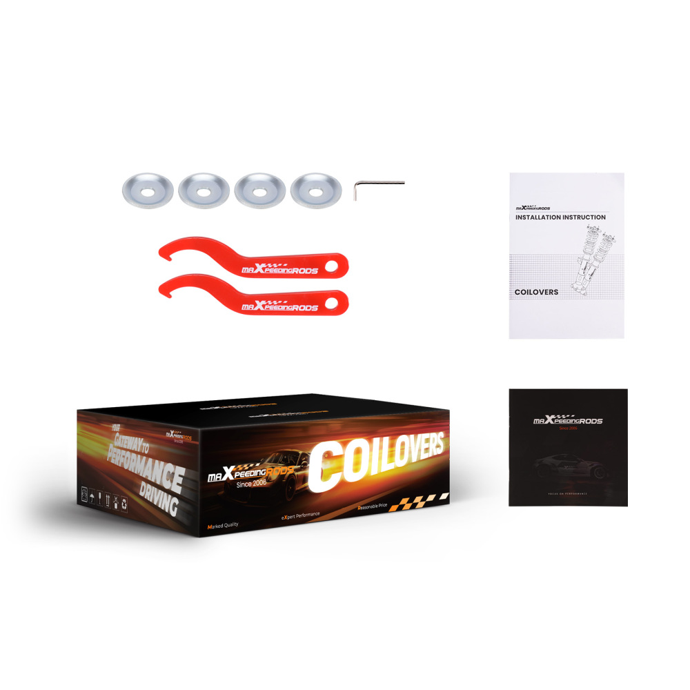 Coilover Spring Shock Assembly Kit compatible for Mazda Miata MX-5 MX5 NA 1.6L1.8L 89-98