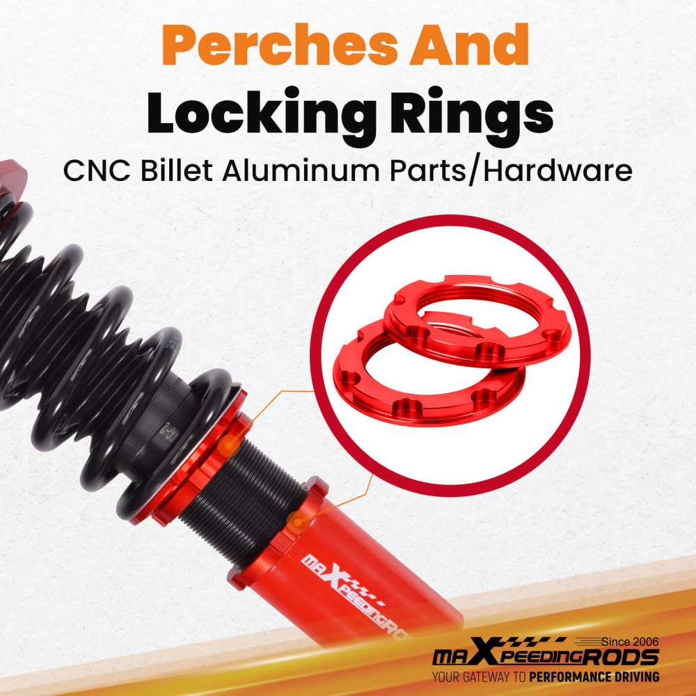 Coilover Spring Shock Assembly Kit compatible for Mazda Miata MX-5 MX5 NA 1.6L1.8L 89-98