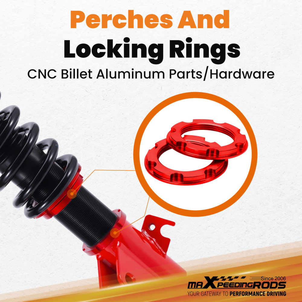 Amortiguadores Suspensión roscada compatible para Subaru Impreza WRX / STI GDB GDA GD9 GGA