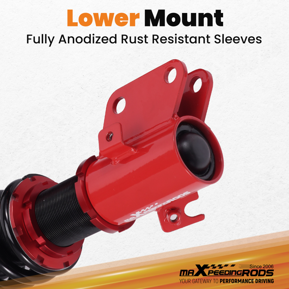 4x Coilovers compatible for Subaru Impreza WRX & STi (GDA/GDB) 2000-2007 Suspension Struts