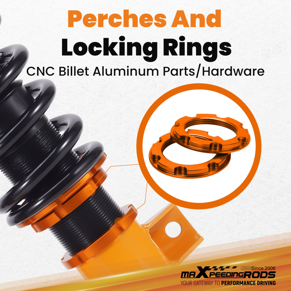 Kit Assetto Regolabile Molle Ammortizzatori compatibile per Hyundai Veloster FS 2013-2015