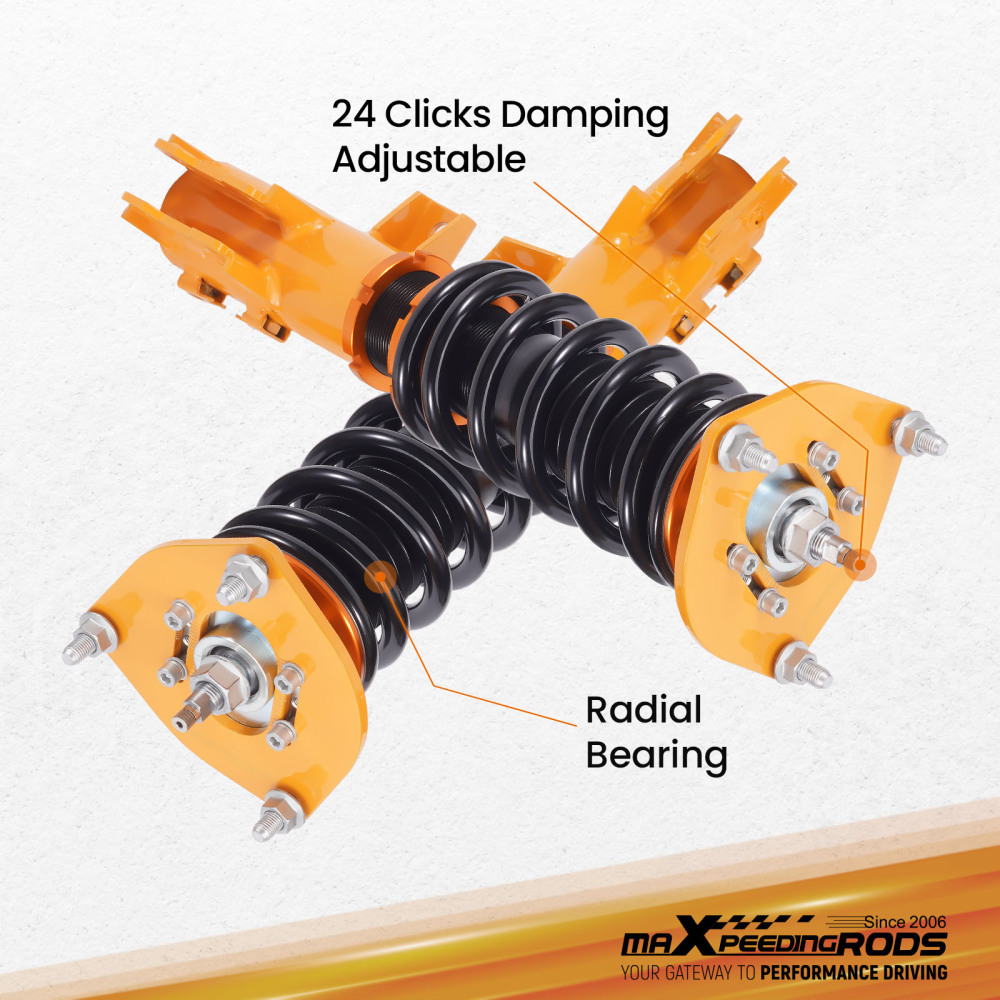 Kit Assetto Regolabile Molle Ammortizzatori compatibile per Hyundai Veloster FS 2013-2015