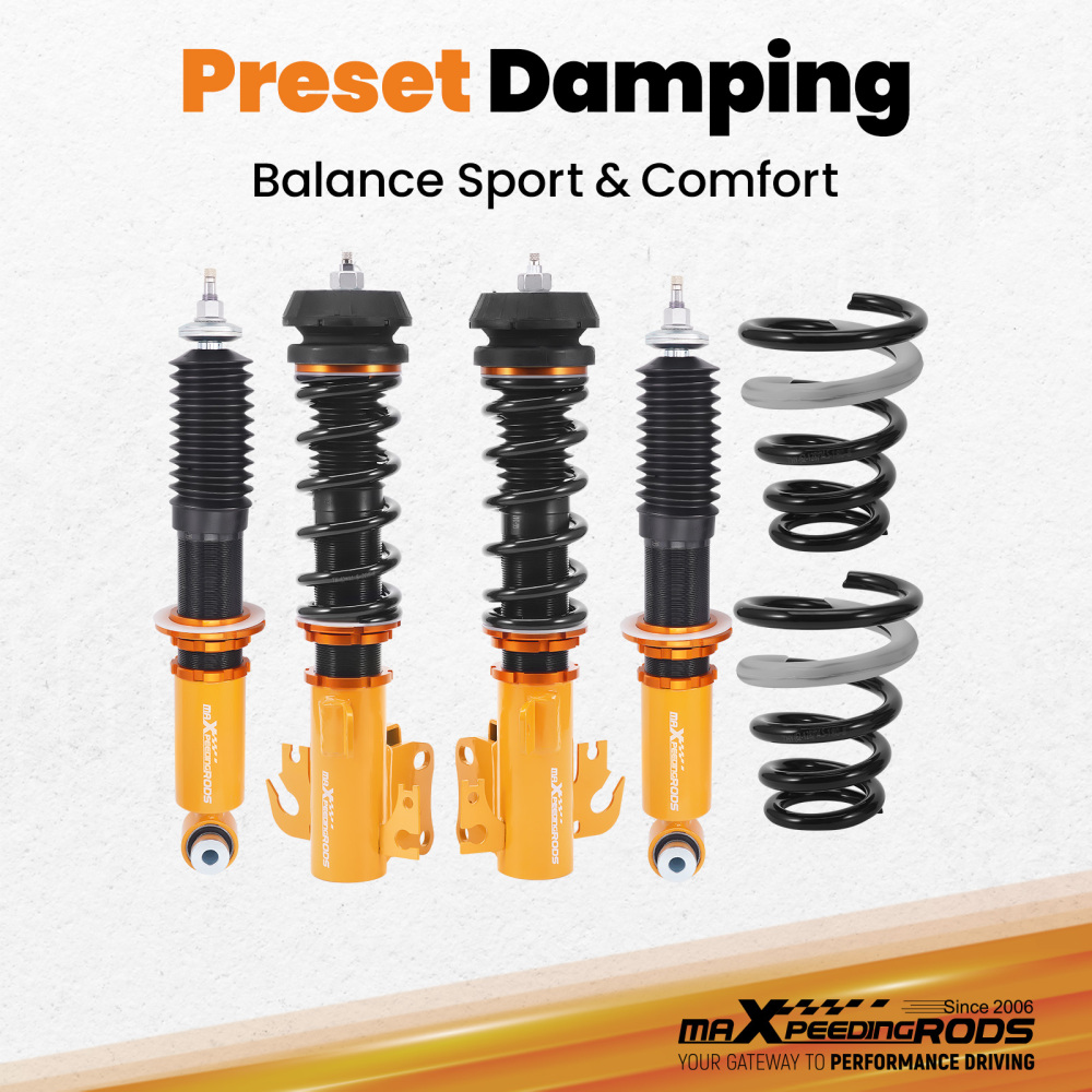 24 Level Adjustable Suspension Coilover Kit compatible for Holden Commodore VF Sedan 13-17