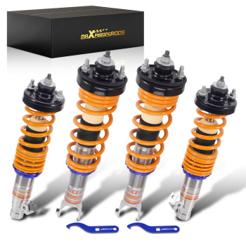 MaXpeedingrods C1 Coilovers Suspension Lowering Kit compatible for Honda Civic MK IV 1987-1993
